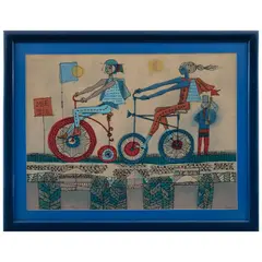 Enrique Climent, Las bicicletas, Serigrafía 171 / 200