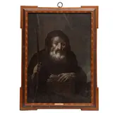 San Francisco de Paula, MÉXICO, SIGLO XX, Óleo sobre tela