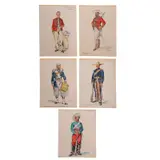 HENRI BOISSELIER (FRANCIA, 1851 - 1959) by Uniformes Militares del Segundo Imperio Mexicano, Gouache y acuarela sobre papel, sold Aug 2026