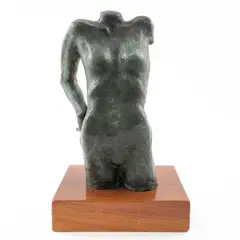 Autor No Identificado, Untitled, Escultura de bronce 2 / 5 en base de madera
