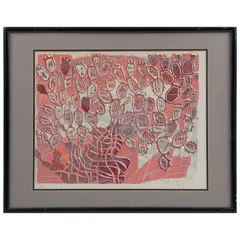 Rodolfo Nieto, Untitled, Xilografía E / A