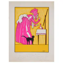 A escondidas de las nietas by Ernesto "el Chango" García Cabral, Serigrafía sin número de tiraje*, sold Aug 2026