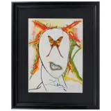 Kabuki Dancer by Salvador Dalí, 1973, Litografía 103 / 300, sold Aug 2026