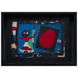Joan Miró, Femme au miroir, Litografía sin número de tiraje