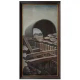 Autor No Identificado, Untitled, Óleo sobre masonite
