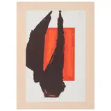 Robert Motherwell, Art 1981 Chicago, Litografía sin número de tiraje