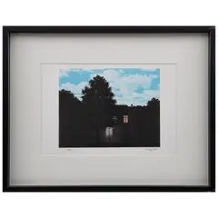 René Magritte, L'Empire des lumières, Litografía, edición póstuma 2 / 300