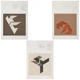 Estudio para Klintiana XLV, LXXIX, LXXXXIV by Palle Seiersen Frost, Serigrafías H. C, sold Jul 2026