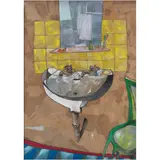 Guillermo Conte, Untitled, 1981, Collage, óleo, acrílico y carboncillo sobre papel