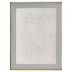 Après Mucha by José García Ocejo, Lápiz sobre papel, offered Jul 2026