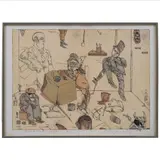 Jose Luis Cuevas, Sin título, de la serie La Rue des Mauvais Garçons, Litografía 16 / 200