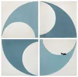 Edgar Orlaineta, Piso 25, un homenaje a Gio Ponti, Serigrafía sobre mosaicos de cemento