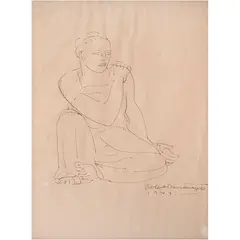 Roberto Montenegro, Untitled, 1948, Tinta sobre papel
