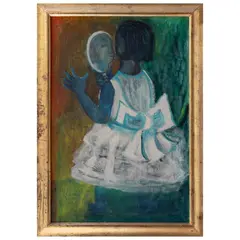Julia Lopez, Untitled, 1965, Óleo sobre masonite