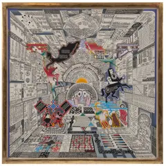 Pedro Friedeberg, Juegos y pasatiempos, Serigrafía 81 / 150