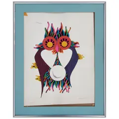 Armando Villagrán, Búho, Serigrafía 123 / 150
