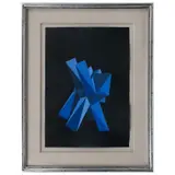 Azul con negro by Enrique Carbajal Sebastian, Serigrafía P / A, offered Jul 2026