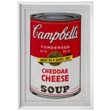 Andy Warhol, II:63 Campbell's Soup II, Cheddar Cheese Soup, Serigrafía sin número de tiraje