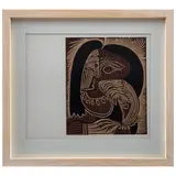 Pablo Picasso, Femme au collier, de Grabados al linóleo, Grabado al linóleo sin número de tiraje