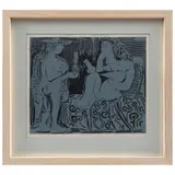 Pablo Picasso, Deux femmes, de Grabados al linóleo, Grabado al linóleo sin número de tiraje