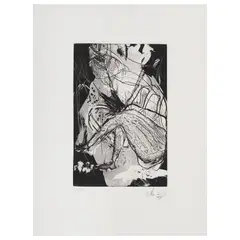 Alejandro Santiago Ramírez, Untitled, Grabado al aguafuerte y aguatinta 23 / 30