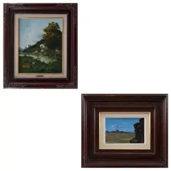 A) Marco Antonio Zepeda, Untitled, Óleo sobre tela