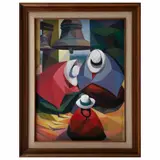 Autor No Identificado, Untitled, Óleo sobre tela