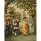 Cuando El Corazón Es Joven, EUROPA, 1892, Óleo sobre tela