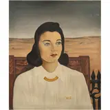RETRATO DE VIRGINA BARRERRE by Atribuído A John Karl Kershaw, Óleo sobre tela, offered Jul 2026