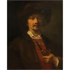 Retrato de Caballero, EUROPA, SIGLO XIX, Óleo sobre tela