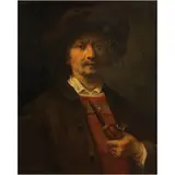 Retrato de Caballero, EUROPA, SIGLO XIX, Óleo sobre tela
