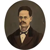 Retrato de Caballero, MÉXICO, SIGLO XIX, Óleo sobre tela