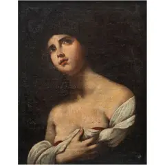 Santa Águeda, EUROPA, SIGLO XIX, Óleo sobre tela