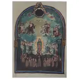 Carmen Parra, El patrocinio de la Virgen, Serigrafía 60 / 200, en carpeta