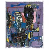Alejandro Santiago Ramírez, Composición, Serigrafía sobre loneta 82 / 100