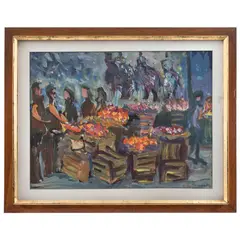Samuel Menache, Untitled, Óleo sobre papel