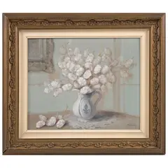 Paul Seston, Flowers, Óleo sobre tela