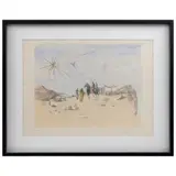 Salvador Dalí, Journey to Bethlehem, Grabado al aguafuerte y aguatinta AP