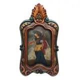 Retablo, MÉXICO, SIGLO XX, Óleo sobre madera