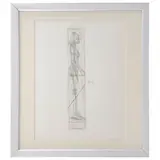 Alberto Giacometti, Nude in profile, Grabado al aguafuerte sin número de tiraje