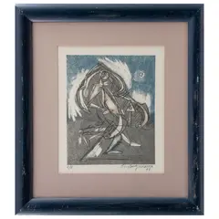 Raúl Anguiano, Untitled, Litografía E / E
