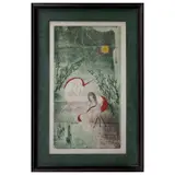 La niña de los unicornios by María Teresa Toral, Grabado 19 / 100, sold Jun 2026