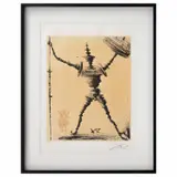 Don Quixote and Sancho Panza, de la suite Don Quichotte de la Mancha by Salvador Dalí, 1957, Litografía 243 / 300, sold Jun 2026