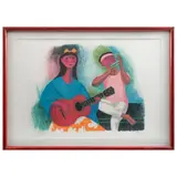 Trinidad Osorio, Músicos, Litografía VI / C