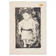 Celia Calderón, Niño chamula, Litografía 1 / 26