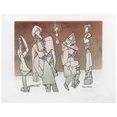 Jose Luis Cuevas, Tira cómica, Litografía 4 / 14