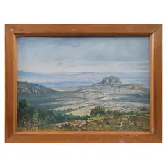 Juan Sotelo, Valle de Tepoztlán, Óleo sobre tela