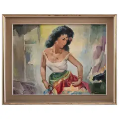 Josef Bodis, Untitled, Óleo sobre tela