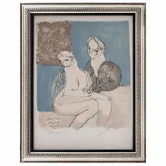 Jose Luis Cuevas, Las verdaderas señoritas de Avignon, Serigrafía 41 / 50