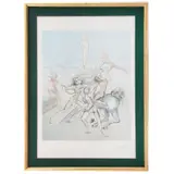 Salvador Dalí, La guerre esthétique, Grabado al aguafuerte y aguatinta 7 / 30